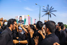 تشییع شهدای تیراندازی در حسینیه دزفول